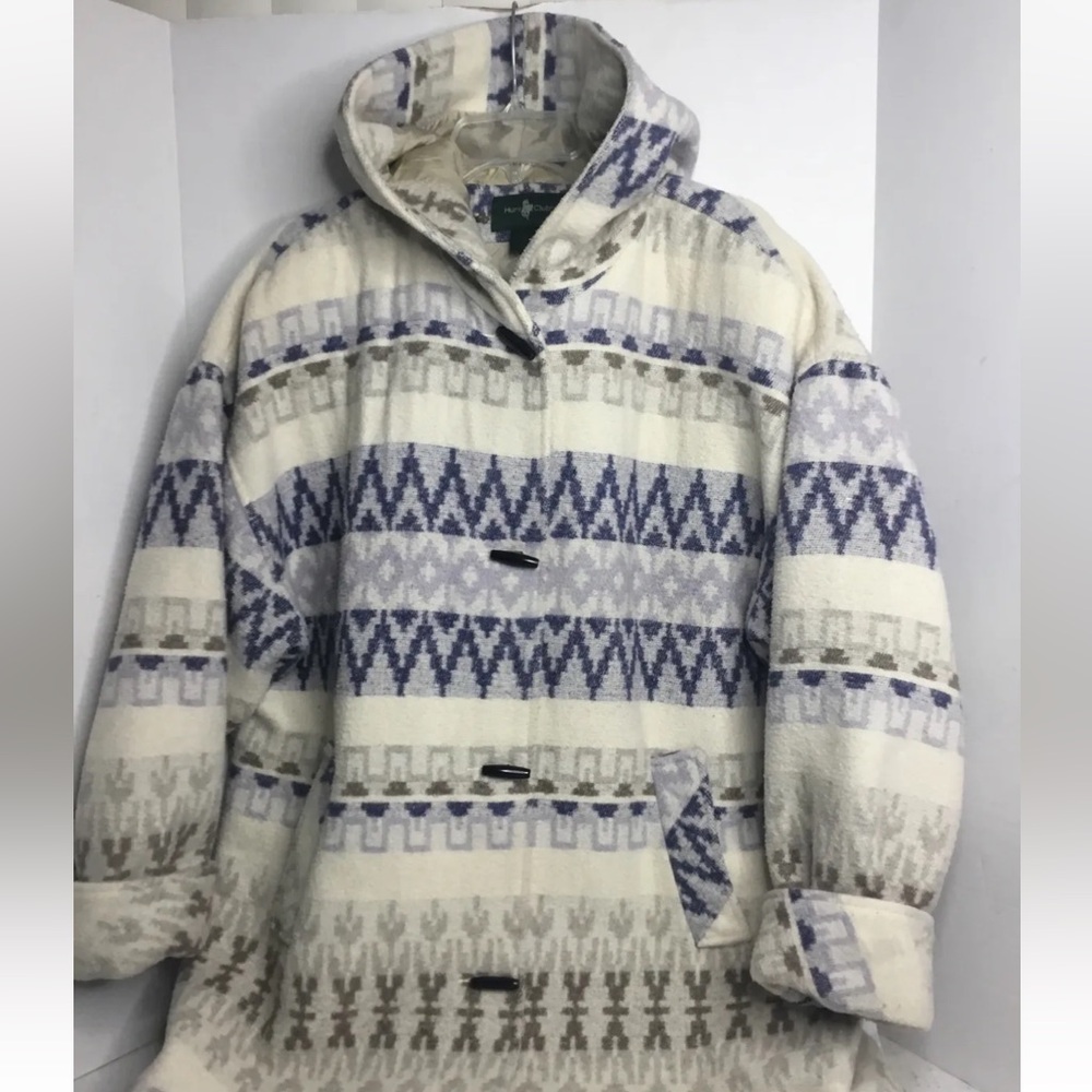 Hunt club 100% wool jacket size large